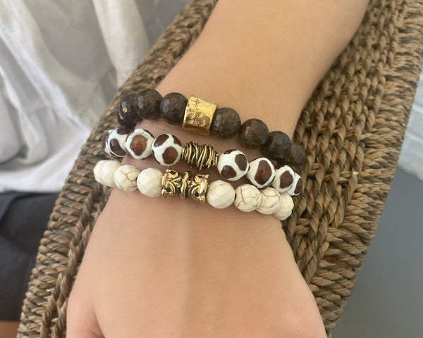 Brown Gemstone Bracelets