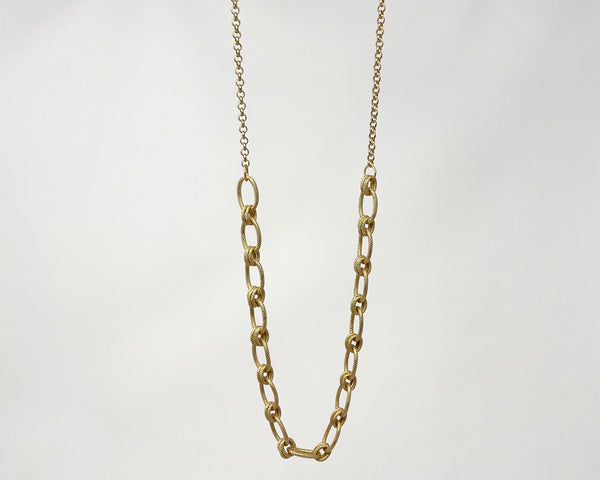 Long Chunky Statement Necklace