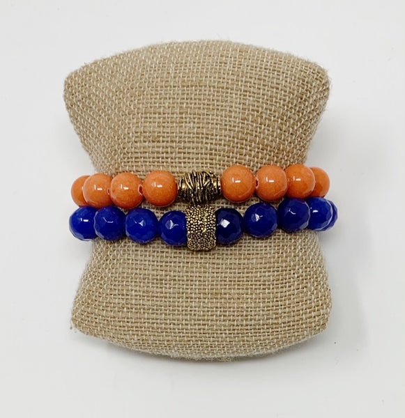University of Florida Beaded Bracelets - Swara Jewelry