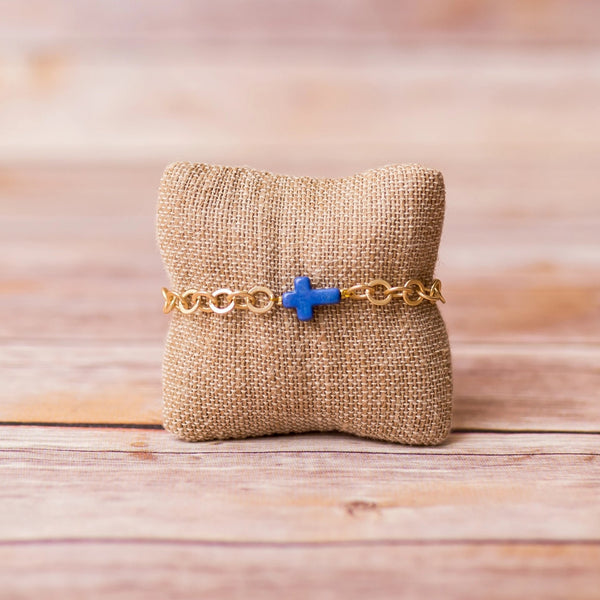 Cross Bracelet - Swara Jewelry