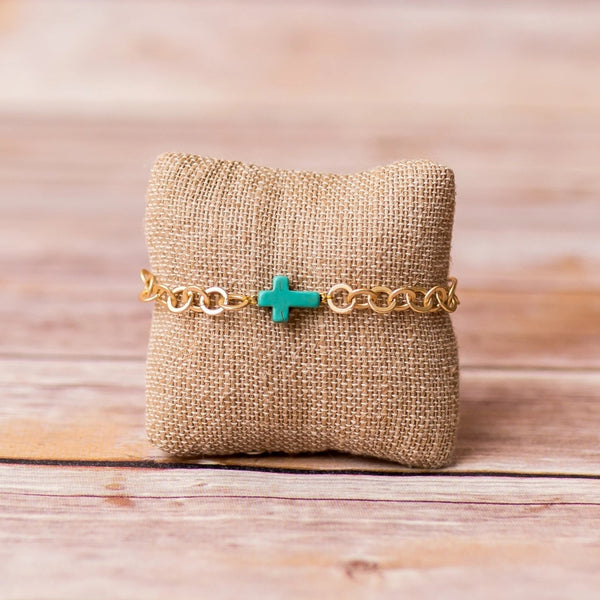 Cross Bracelet - Swara Jewelry