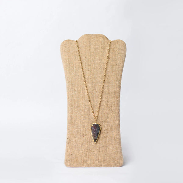 Arrowhead Pendant Necklace - Swara Jewelry