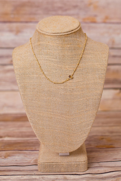 Petite Necklace with Pendant - Swara Jewelry