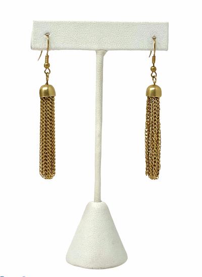 Gold Tassel Earrings