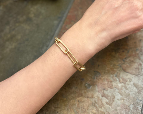 Paper Clip Bracelet