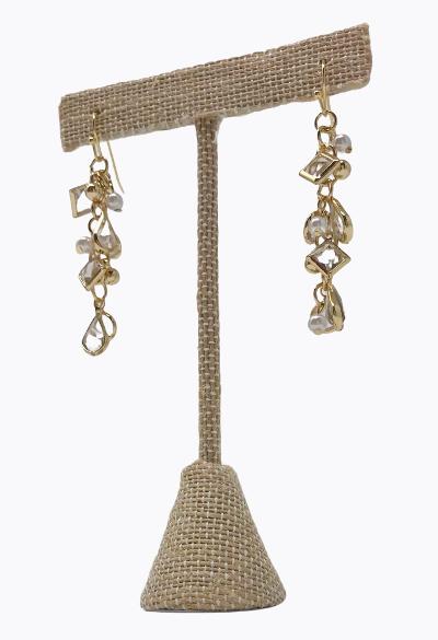 Bauble Crystal Earrings - handmade