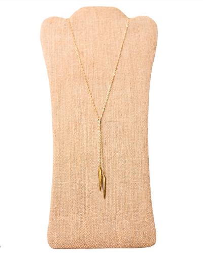 Gold Plated over Brass - Handmade Necklace