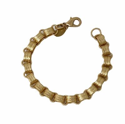Handmade Gold Plated Hoop Bracelet -Swara Jewlery