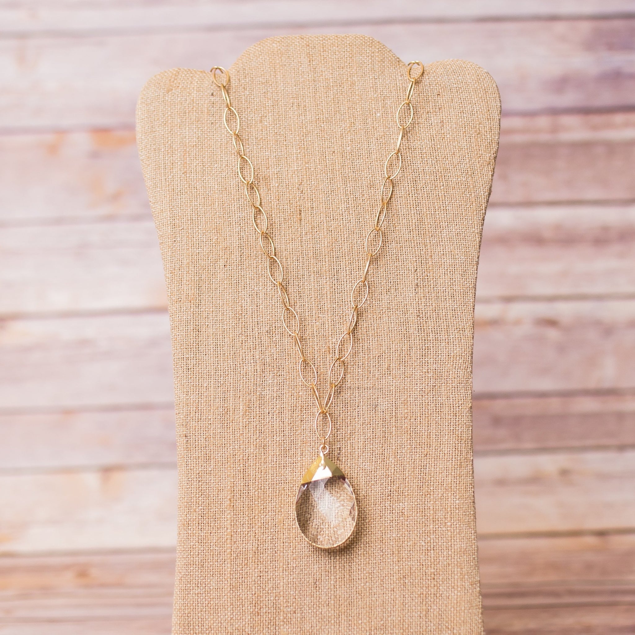 Crystal Pendant Necklace