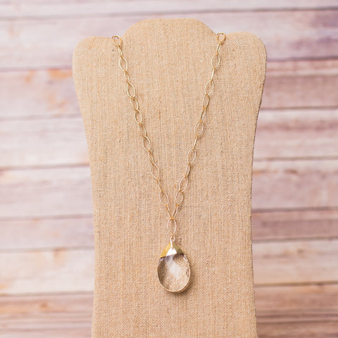 Crystal Pendant Necklace