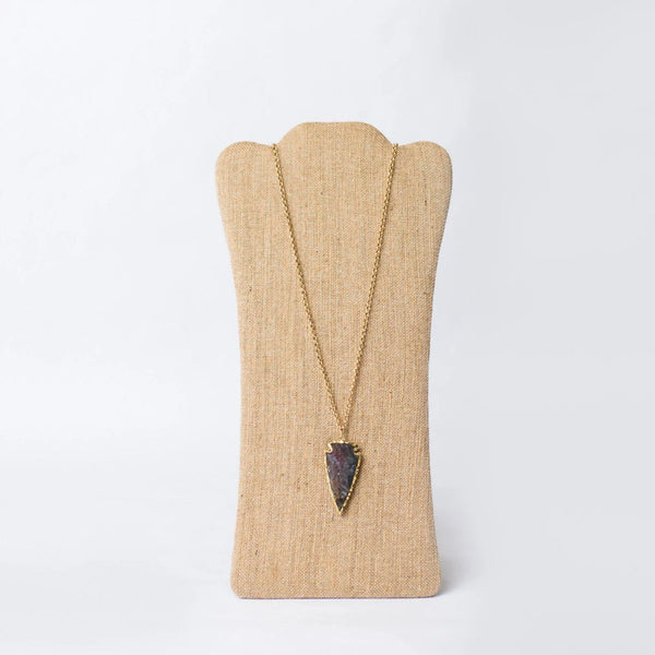 Arrowhead Pendant Necklace - Swara Jewelry