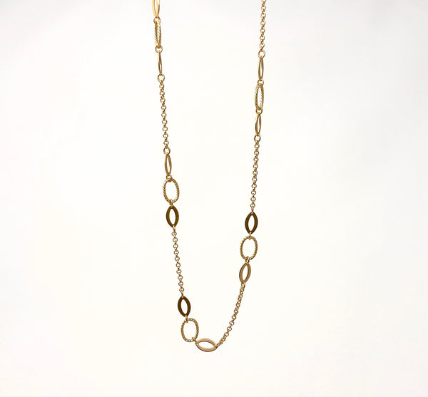 Long Gold Necklace