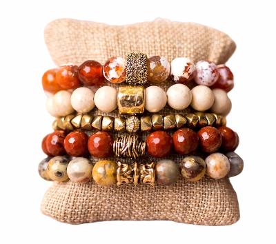 Gemstone Stretch Bracelets 