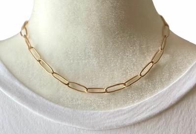 Paper Clip Necklace - Handmade