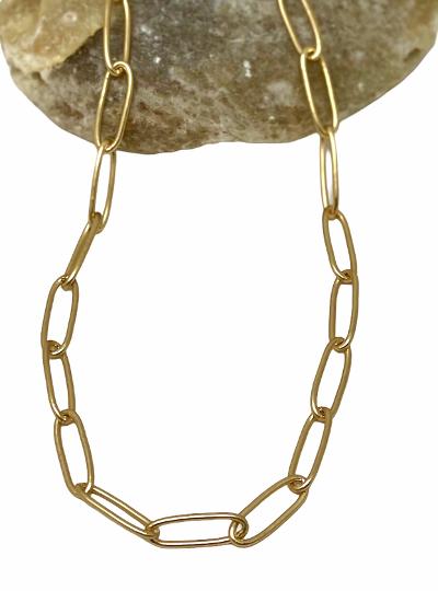 Paper Clip Necklace - Handmade