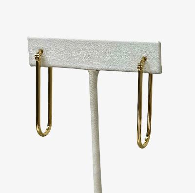 Rectangle Hoop Earrings