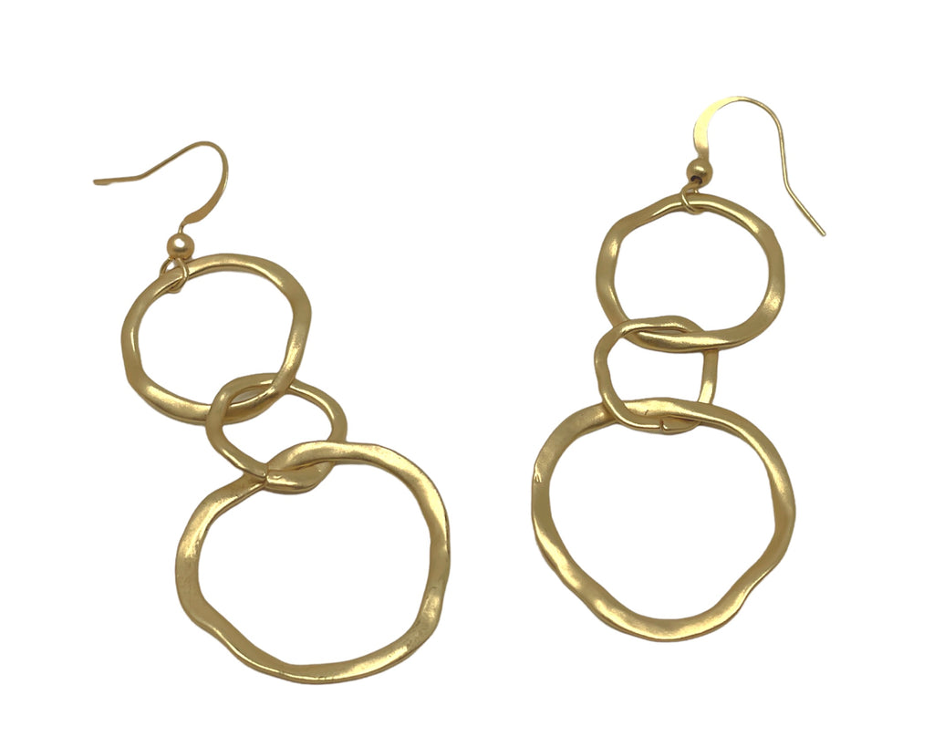Triple Hoop Earrings – Swara Jewelry